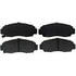 VXD1506C by VORTEX - Brake Parts Inc Vortex Ceramic Disc Brake Pad Set