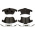 VXD1653CH by VORTEX - Brake Parts Inc Vortex Ceramic Disc Brake Pad Set
