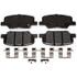 VXD1679CH by VORTEX - Brake Parts Inc Vortex Ceramic Disc Brake Pad Set