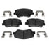 VXD1543CH by VORTEX - Brake Parts Inc Vortex Ceramic Disc Brake Pad Set
