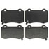 VXD1428CH by VORTEX - Brake Parts Inc Vortex Ceramic Disc Brake Pad Set