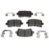 VXD1430CH by VORTEX - Brake Parts Inc Vortex Ceramic Disc Brake Pad Set
