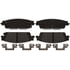 VXD1707MHP by VORTEX - Brake Parts Inc Vortex Metallic Disc Brake Pad Set