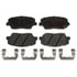 VXD1432CH by VORTEX - Brake Parts Inc Vortex Ceramic Disc Brake Pad Set