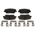 VXD1439CH by VORTEX - Brake Parts Inc Vortex Ceramic Disc Brake Pad Set