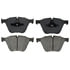 Vortex VXD1443M Disc Brake Pad Set Brake Parts Inc Vortex Metallic Disc Brake Pad Set