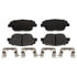 VXD1444CH by VORTEX - Brake Parts Inc Vortex Ceramic Disc Brake Pad Set