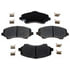VXD1273MH by VORTEX - Brake Parts Inc Vortex Metallic Disc Brake Pad Set