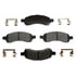 Vortex VXD1169MH Disc Brake Pad Set Brake Parts Inc Vortex Metallic Disc Brake Pad Set