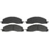 Vortex VXD1399MH Disc Brake Pad Set Brake Parts Inc Vortex Metallic Disc Brake Pad Set