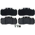 Vortex VXD1310MH Disc Brake Pad Set Brake Parts Inc Vortex Metallic Disc Brake Pad Set