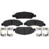 VXD1363MHP by VORTEX - Brake Parts Inc Vortex Metallic Disc Brake Pad Set