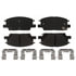 Vortex VXD1913CH Disc Brake Pad Set Brake Parts Inc Vortex Ceramic Disc Brake Pad Set