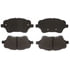 VXD1730C by VORTEX - Brake Parts Inc Vortex Ceramic Disc Brake Pad Set
