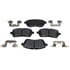 Vortex VXD1454CH Disc Brake Pad Set Brake Parts Inc Vortex Ceramic Disc Brake Pad Set