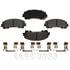 VXD1736CH by VORTEX - Brake Parts Inc Vortex Ceramic Disc Brake Pad Set