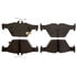 Vortex VXD1808C Disc Brake Pad Set Brake Parts Inc Vortex Ceramic Disc Brake Pad Set