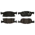 VXD1818AC by VORTEX - Brake Parts Inc Vortex Ceramic Disc Brake Pad Set