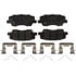 Vortex VXD1839CH Disc Brake Pad Set Brake Parts Inc Vortex Ceramic Disc Brake Pad Set