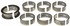 MS704P10 by MAHLE - Engine Crankshaft Main Bearing Set