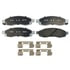 085-6747 by BECK ARNLEY - PREMIUM ASM PADS W / HARDWARE