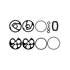 MT2122 by OMEGA ENVIRONMENTAL TECHNOLOGIES - HITACHI SWP123/SWP167 GASKET KIT