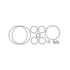 MT2089 by OMEGA ENVIRONMENTAL TECHNOLOGIES - A/C Compressor Gasket Kit