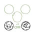 MT2114 by OMEGA ENVIRONMENTAL TECHNOLOGIES - DIESEL KIKI (ZEXEL) DKS16H (R134A) GASKET KIT