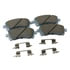 085-6554 by BECK ARNLEY - PREMIUM ASM PADS W / HARDWARE