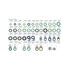 MT9619 by OMEGA ENVIRONMENTAL TECHNOLOGIES - A/C Compressor Sealing Washer Kit