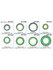 Omega Environmental Technologies MT9630 A/C Compressor Sealing Washer Kit A/C Compressor Sealing Washer Kit