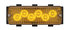 50A03ZAR by WHELEN ENGINEERING - Oval Super-LED® Warning (Horizontal, Amber)