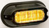 LINZ6A by WHELEN ENGINEERING - LINZ6 LED HORIZ SYNC AMBER