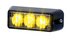 RSA03ZCR by WHELEN ENGINEERING - TIR3™ Warning Light, Horizontal Mount (Amber)