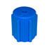MT0063-10 by OMEGA ENVIRONMENTAL TECHNOLOGIES - 10 PK R134A VALVE CAP - BLUE M8X1 LOW SIDE QUICK