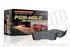 PM18838 by POWERSTOP BRAKES - Rear PM18 Posi-Mold Semi-Metallic Brake Pads