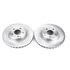 EBR862XPR by POWERSTOP BRAKES - Evolution® Disc Brake Rotor - Performance, Drilled, Slotted and Plated