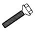 DDE A0019902407 by DETROIT DIESEL - COLLAR BOLT