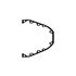 DDE-A5410110180 by DETROIT DIESEL - GASKET