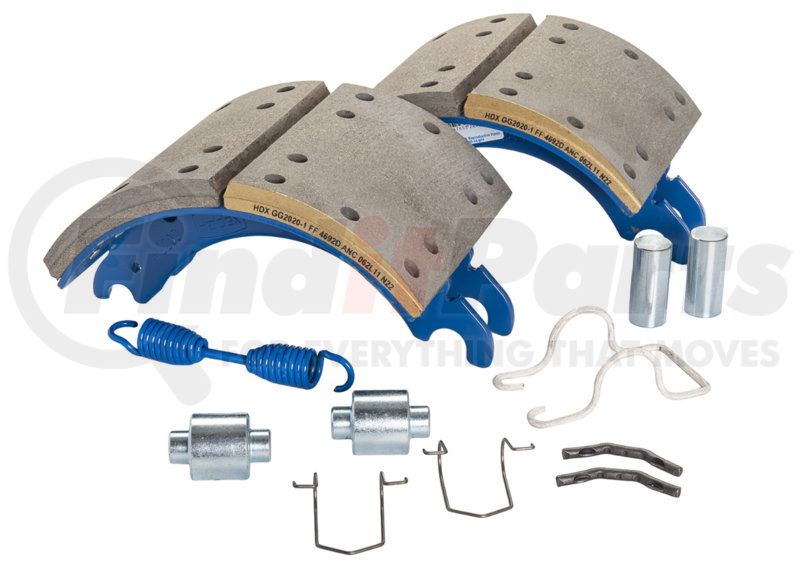 Haldex GG4692DQUJ Drum Brake Shoe Kit + Cross Reference FinditParts