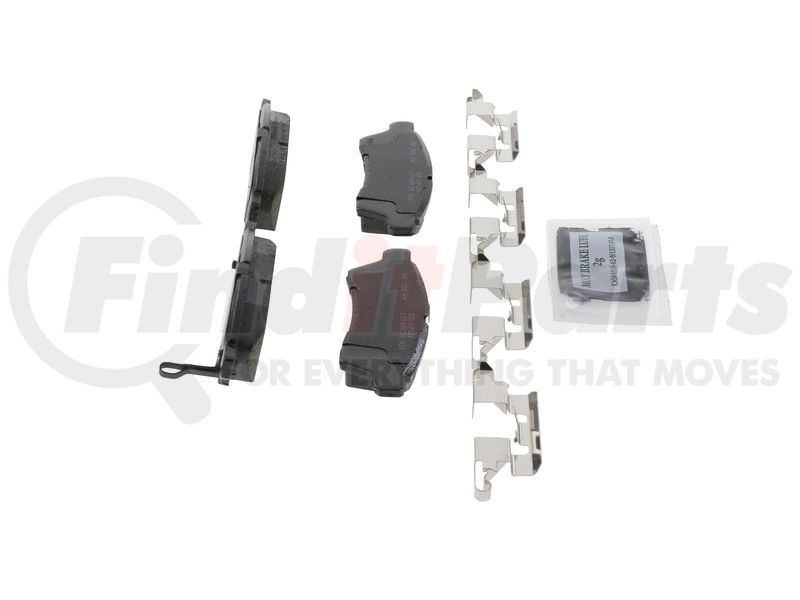 Wagner QuickStop ZD1100 – Set Pastiglie Freno Ceramiche Posteriori Con Hardware, Qualità OE