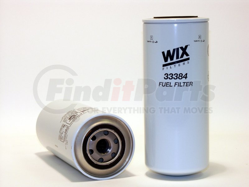 33384 Heavy Duty Spin-On Fuel Filter WIX Filters Pack of 1 