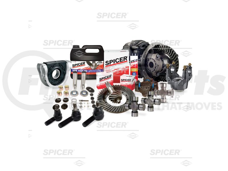 Dana Spicer 10151585 Disc Brake Rotor and Hub Assembly | FinditParts