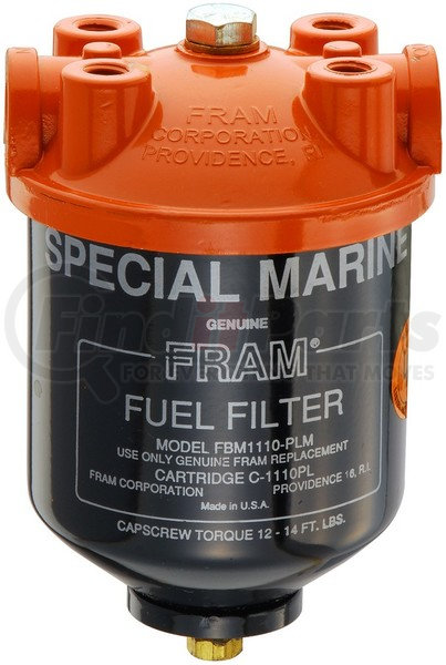 Fbm1110plm By Fram Filter Housing