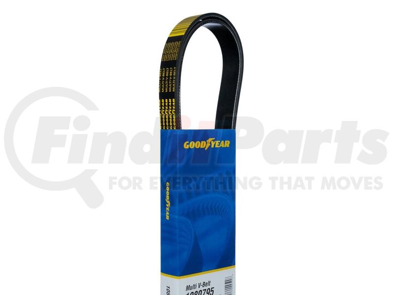 GOODYEAR BELTS 1080855 Serpentine Belt - Multi V-Belt, 85.5 in. Effective Length, Polyester