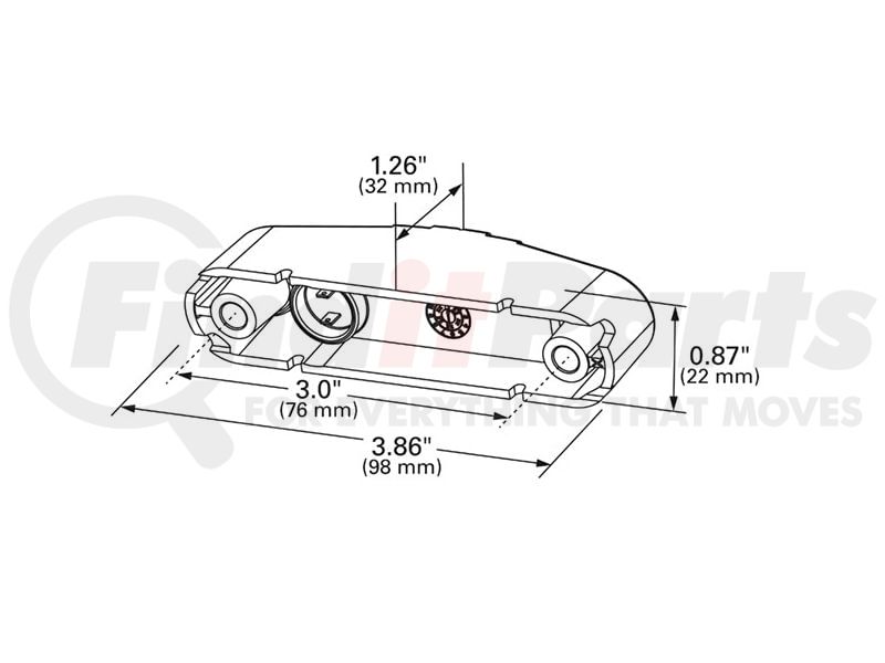 Grote 47173 Side Marker Light + Cross Reference | FinditParts