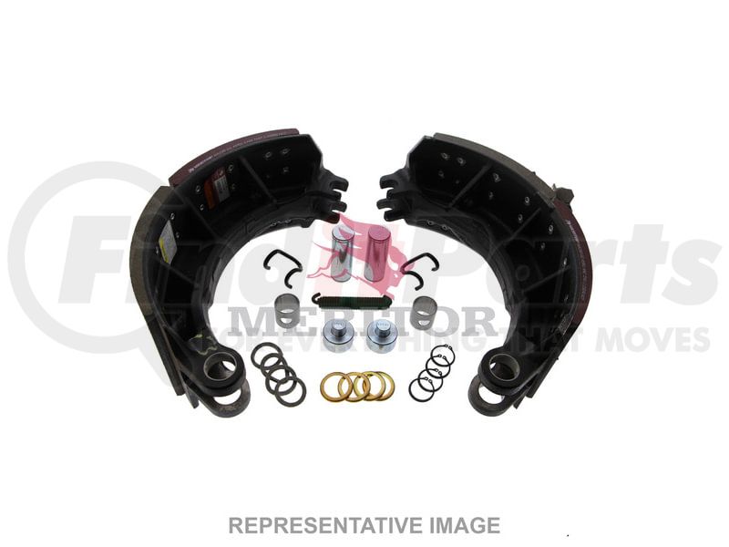 Meritor XK23014515PC Drum Brake Shoe and Lining Kit + Cross Reference ...