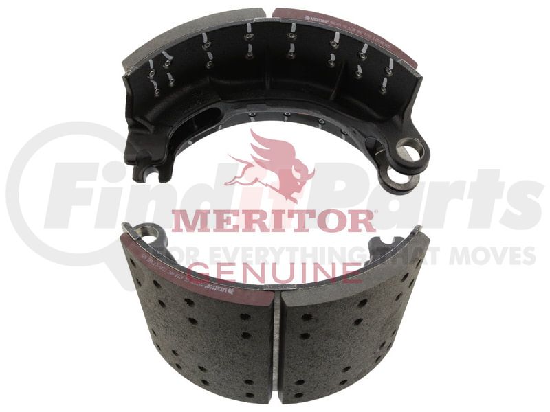 Meritor KSMA23014728CP Drum Brake Shoe and Lining Kit + Cross Reference ...