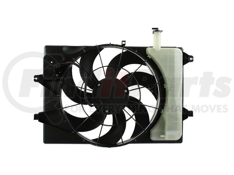 APDI RADS 6010535 Dual Radiator and Condenser Fan Assembly + Cross ...