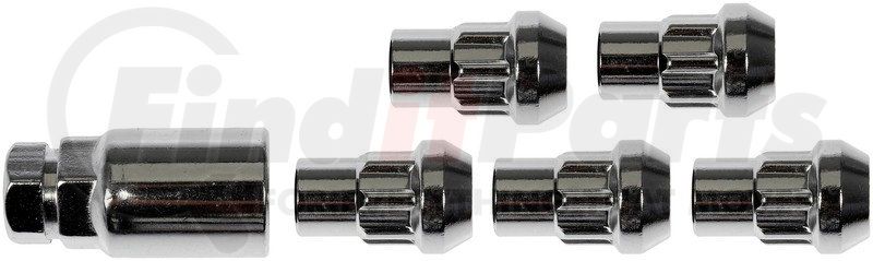 712-328 by DORMAN - Wheel Nut Lock Chrome Acorn Set M12-1.50